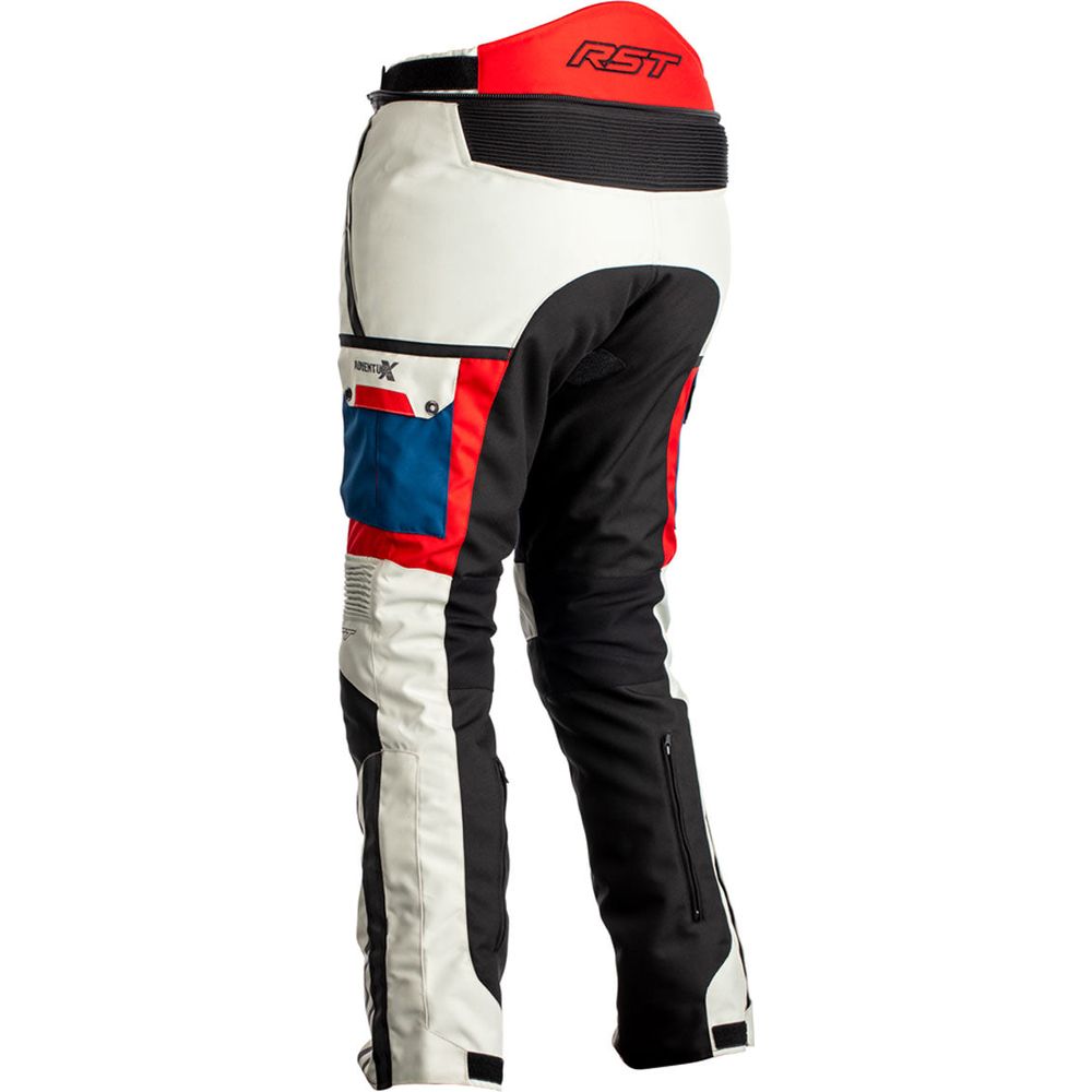 RST Pro Series Adventure-X CE Ladies Textile Trousers Ice / Blue / Red