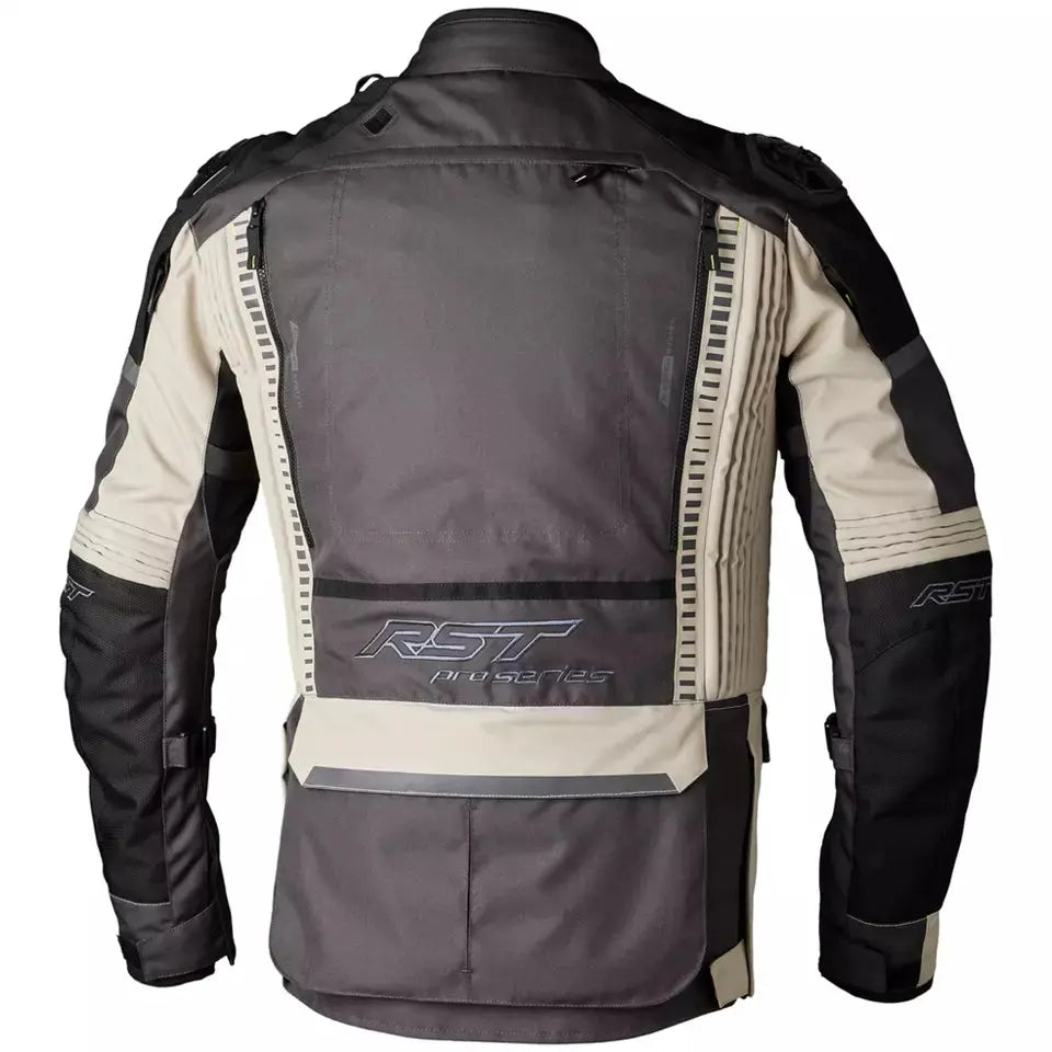 RST Pro Series Ranger CE Textile Jacket Sand / Graphite - FREE UK Shipping, FREE 365 Day Returns | Moto Central