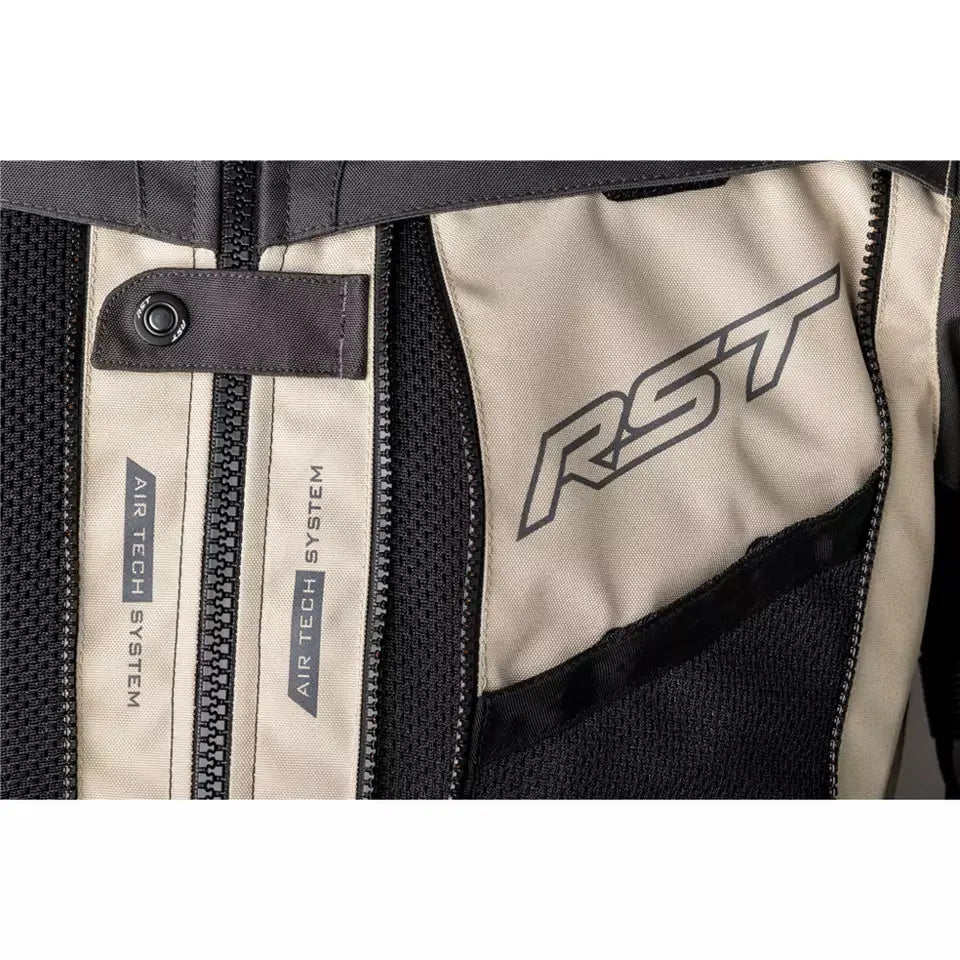 RST Pro Series Ranger CE Textile Jacket Sand / Graphite - FREE UK Shipping, FREE 365 Day Returns | Moto Central