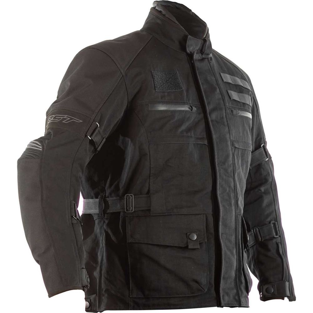 RST Pro Series X Raid CE Textile Jacket Black / Black