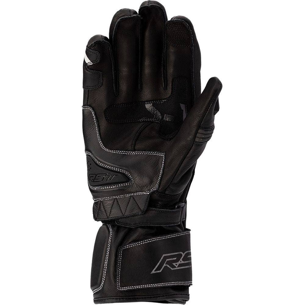 RST S1 CE Gloves Black / Black / White