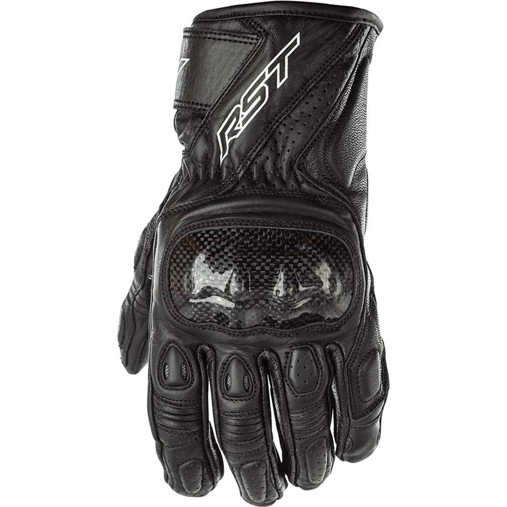 RST Stunt 3 CE Ladies Gloves Black / Black - FREE UK Shipping, FREE 365 Day Returns | Moto Central