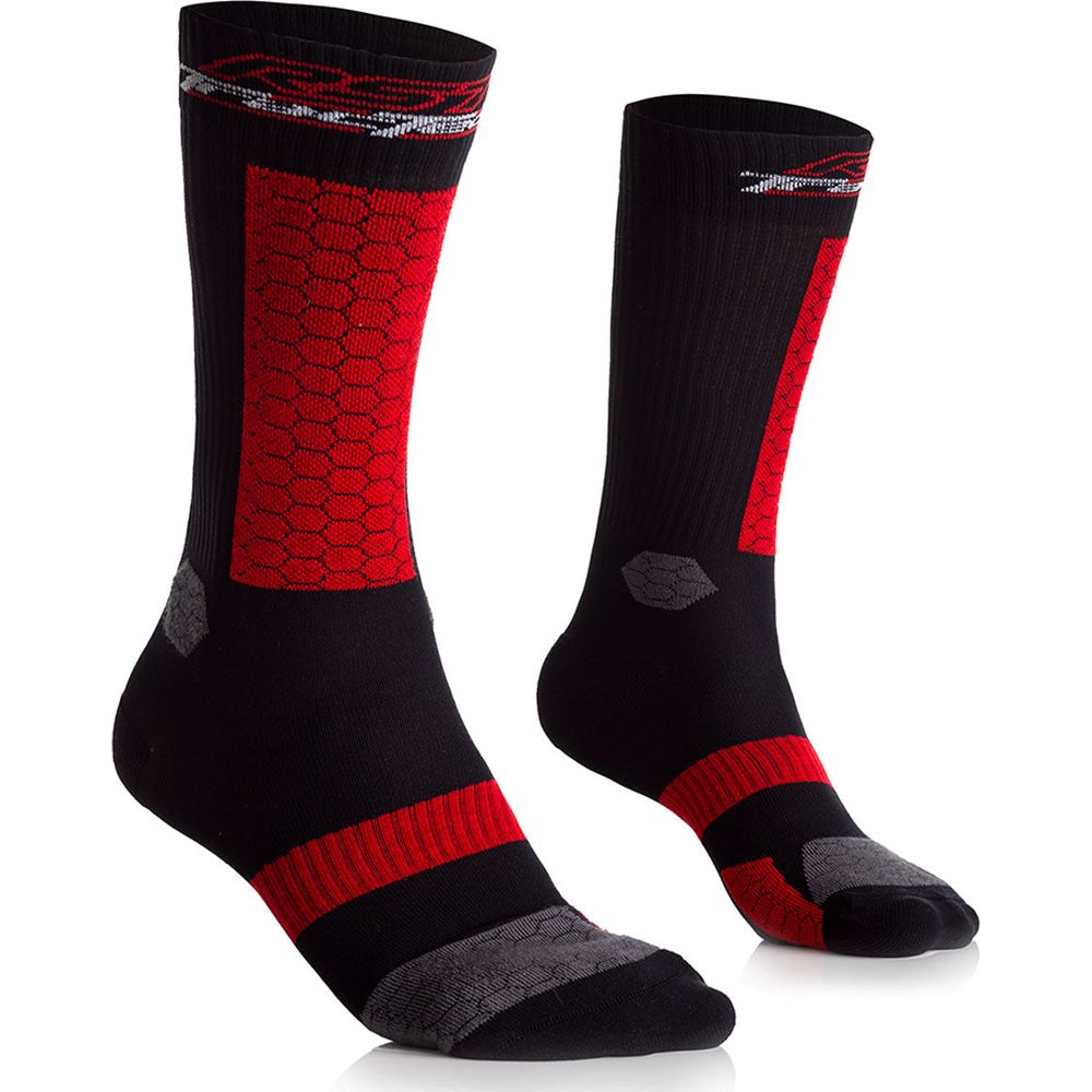 RST TracTech Socks Black / Red - FREE UK Shipping, FREE 365 Day Returns | Moto Central