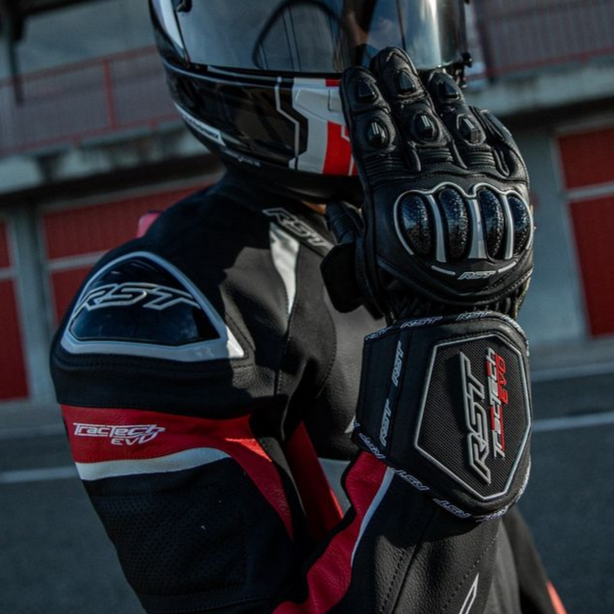 Guanti Da Moto RST Tractech Evo 4 – Grigi/neri, Taglia XL, Ventilati E Protettivi