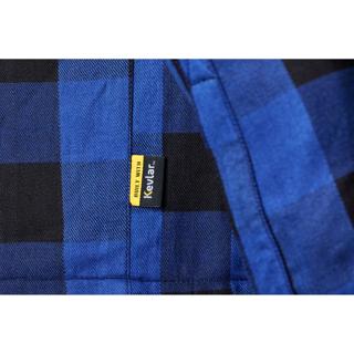 RST x Kevlar Lumberjack CE Textile Shirt Blue / Grey Check