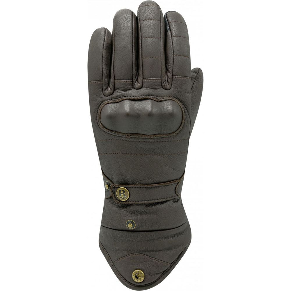 Racer (France) Flynn 3 Winter Leather Gloves Brown