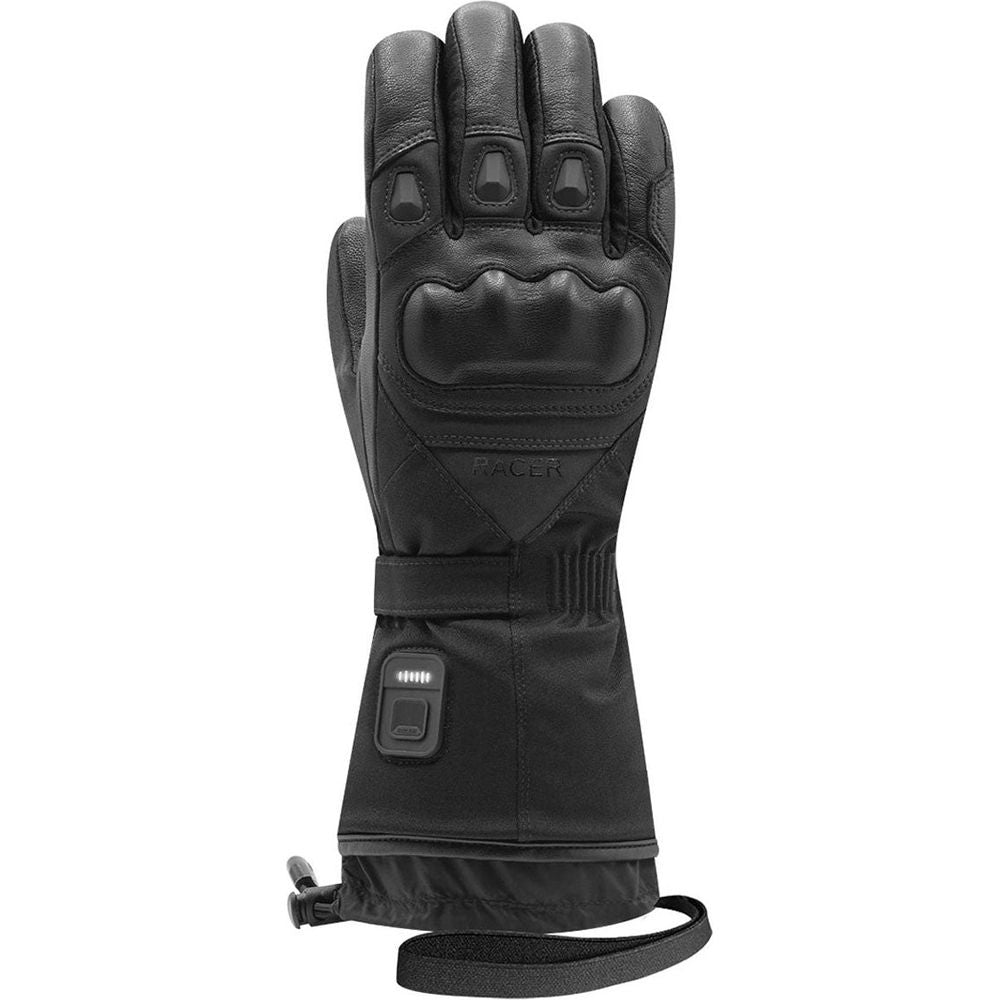 Racer (France) Heat 5 Heated Leather Gloves Black