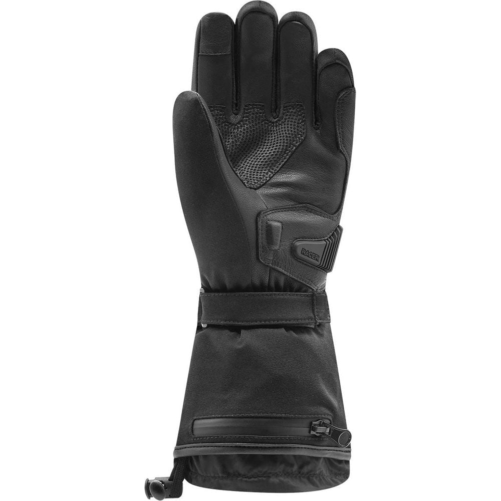 Racer (France) Heat 5 Heated Leather Gloves Black