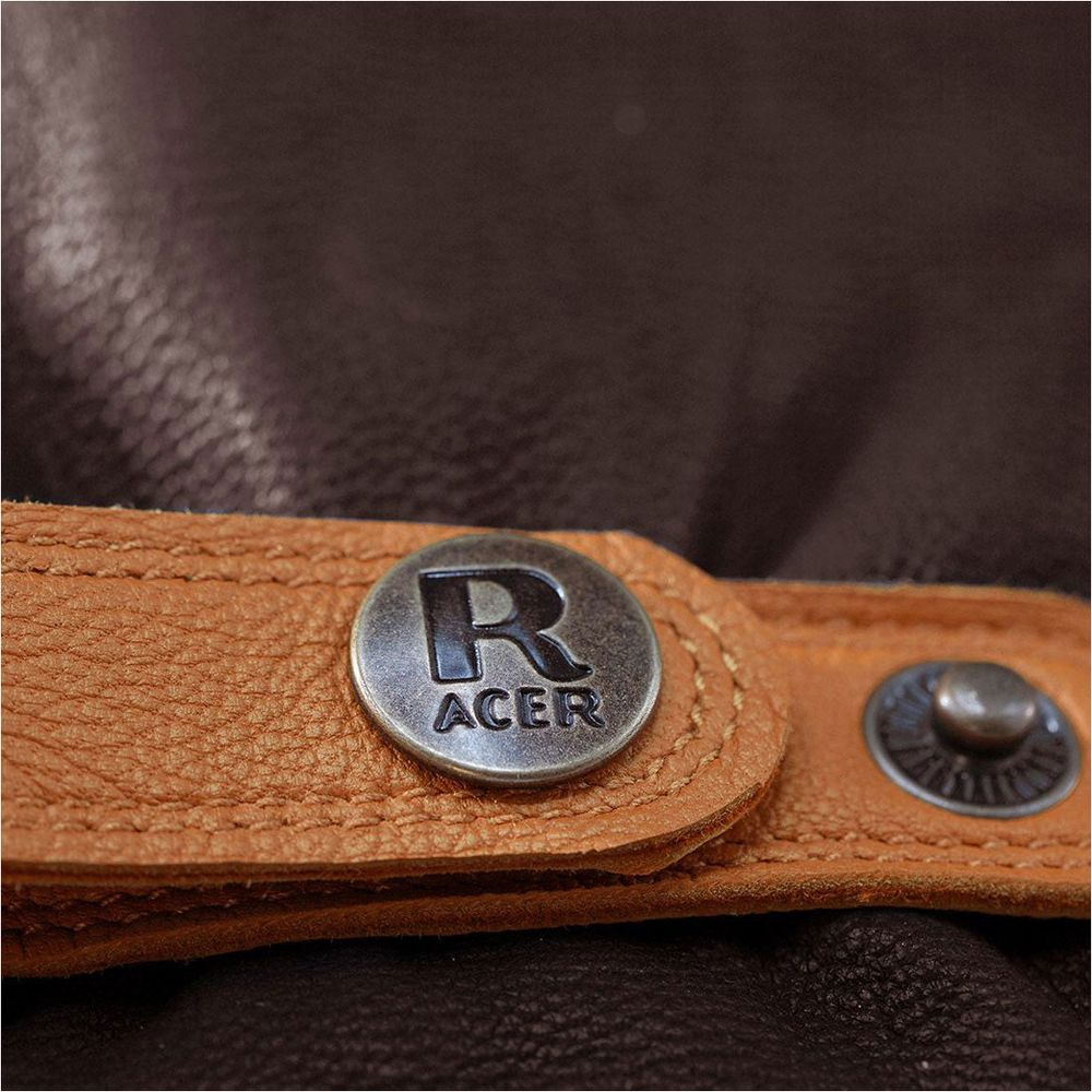 Racer (France) Legacy Leather Gloves Brown / Tan
