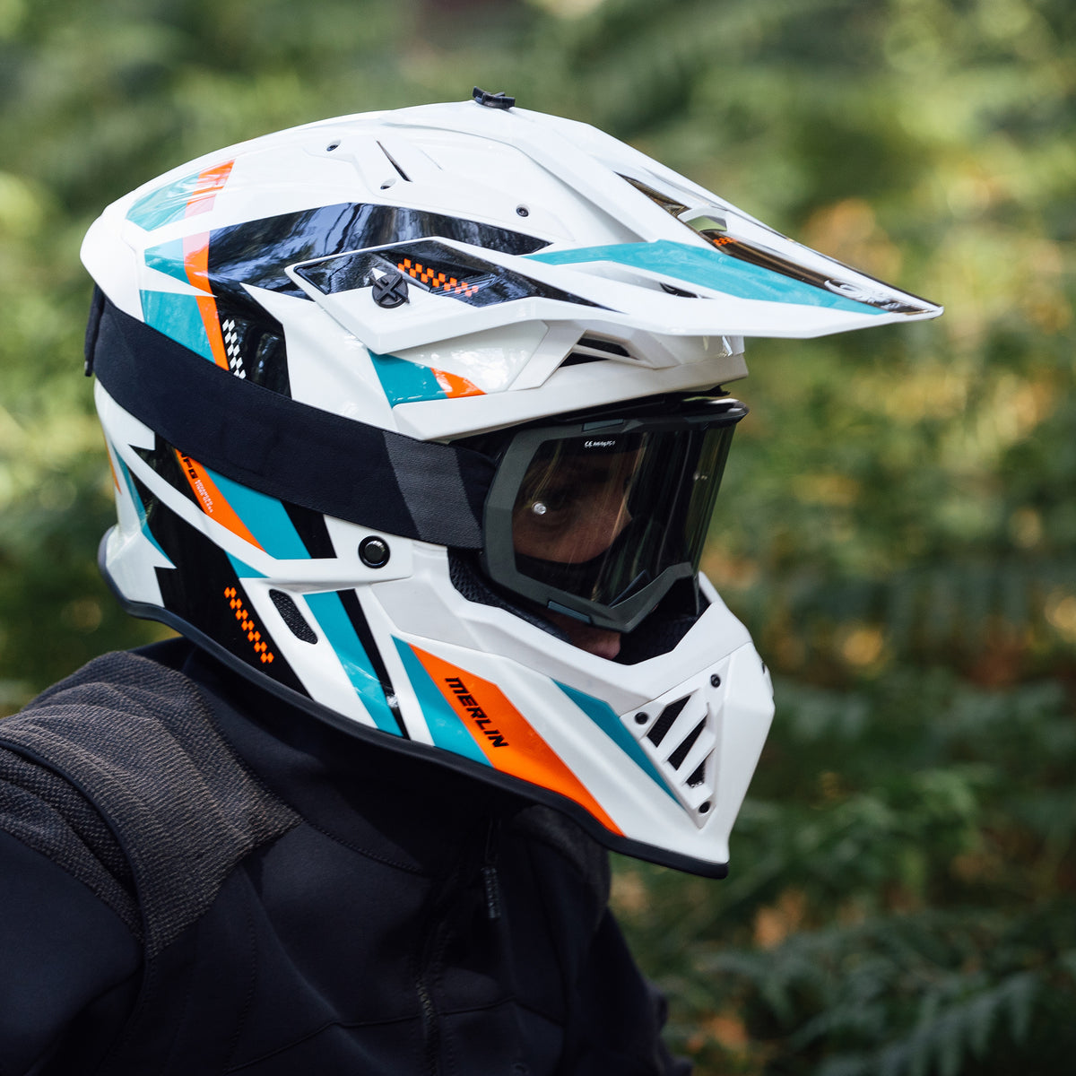 Merlin Recon adventure motorcycle helmet
