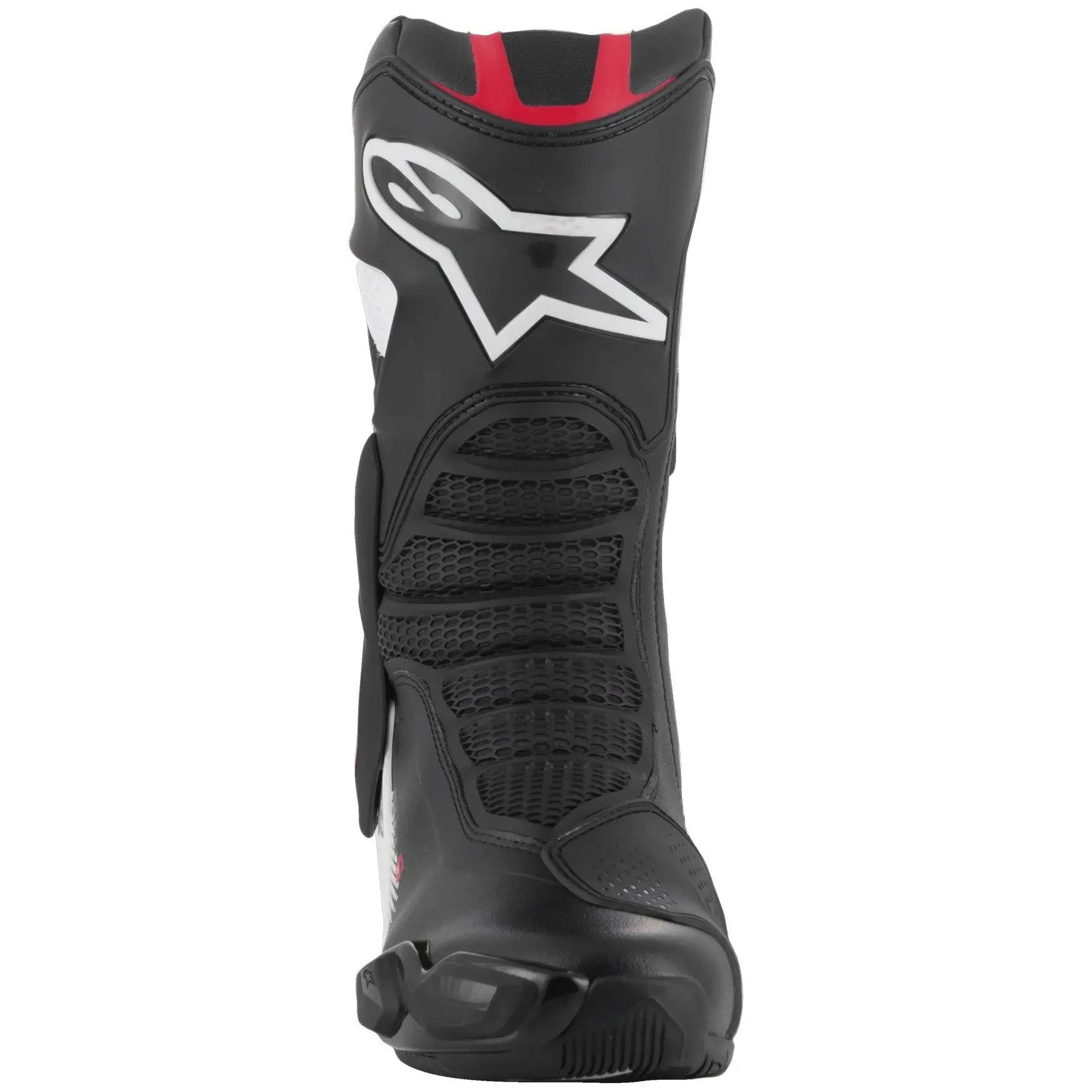 Alpinestars SMX-6 V3 Boots Black / White / Red Graphic, front view