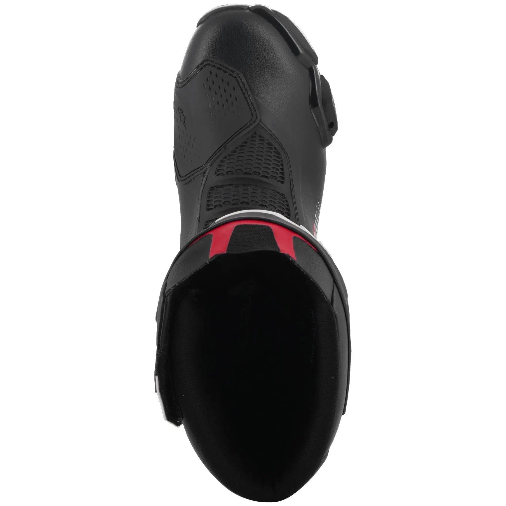 Alpinestars SMX-6 V3 Boots Black / White / Red Graphic, top view