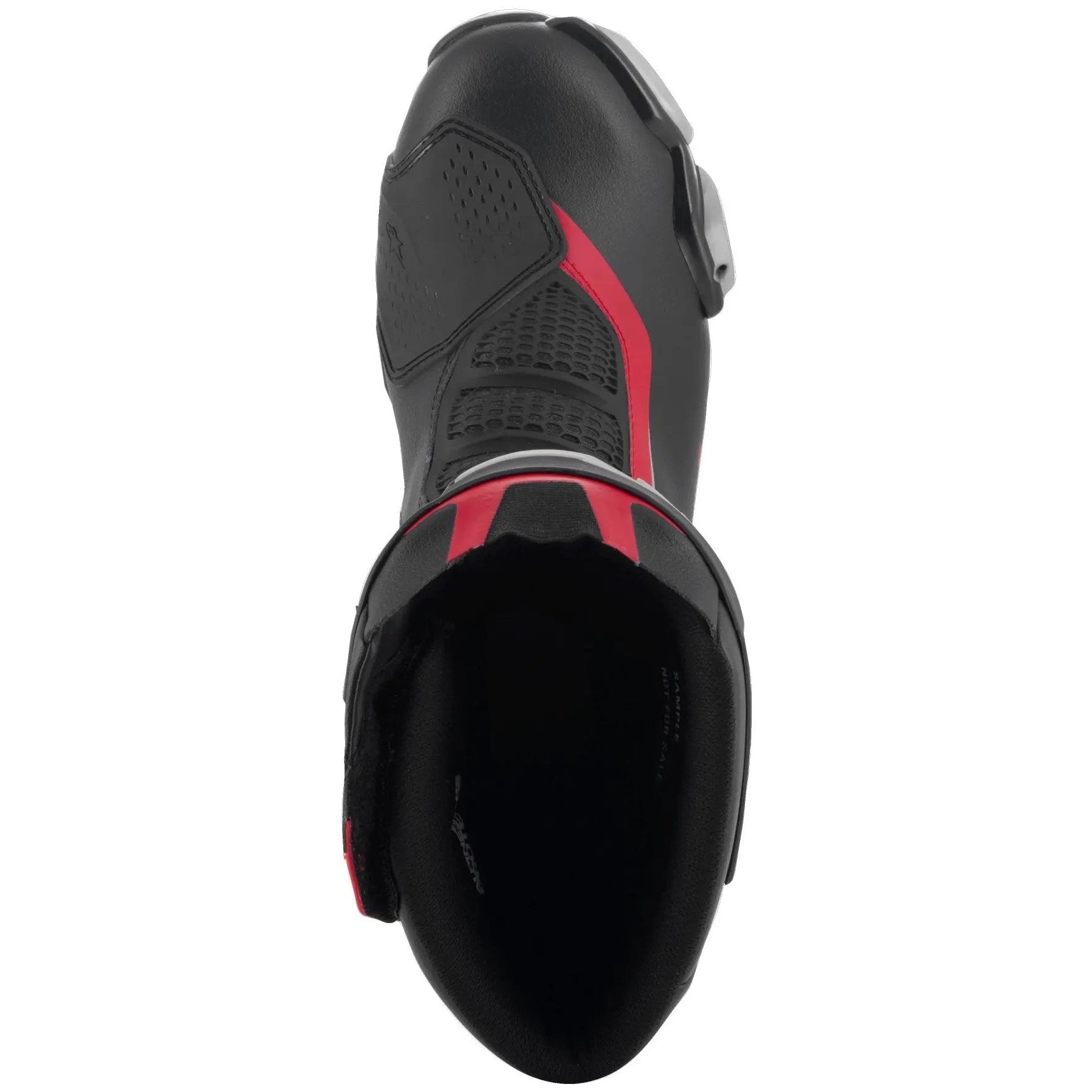 Alpinestars SMX-6 V3 Boots Black / Silver / Red, top view