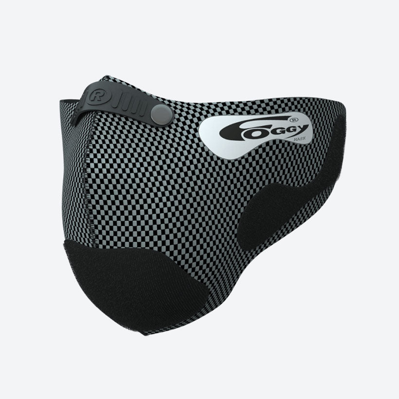 Respro Foggy Anti-Fog Face Mask Carbon Look Carbon