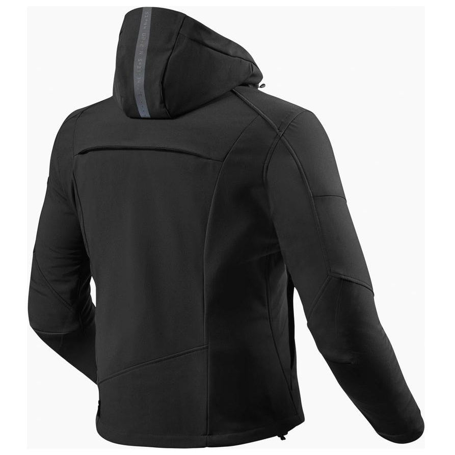 Revit Afterburn H2O Textile Jacket Black black textile jacket rear view