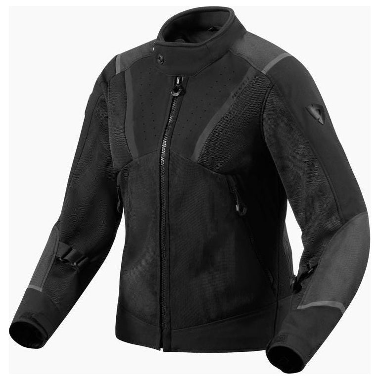 Revit Airwave 4 Ladies Textile Jacket Black black ladies textile jacket front view