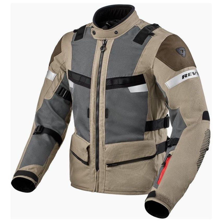 Revit Cayenne 2 Textile Jacket Sand - front view