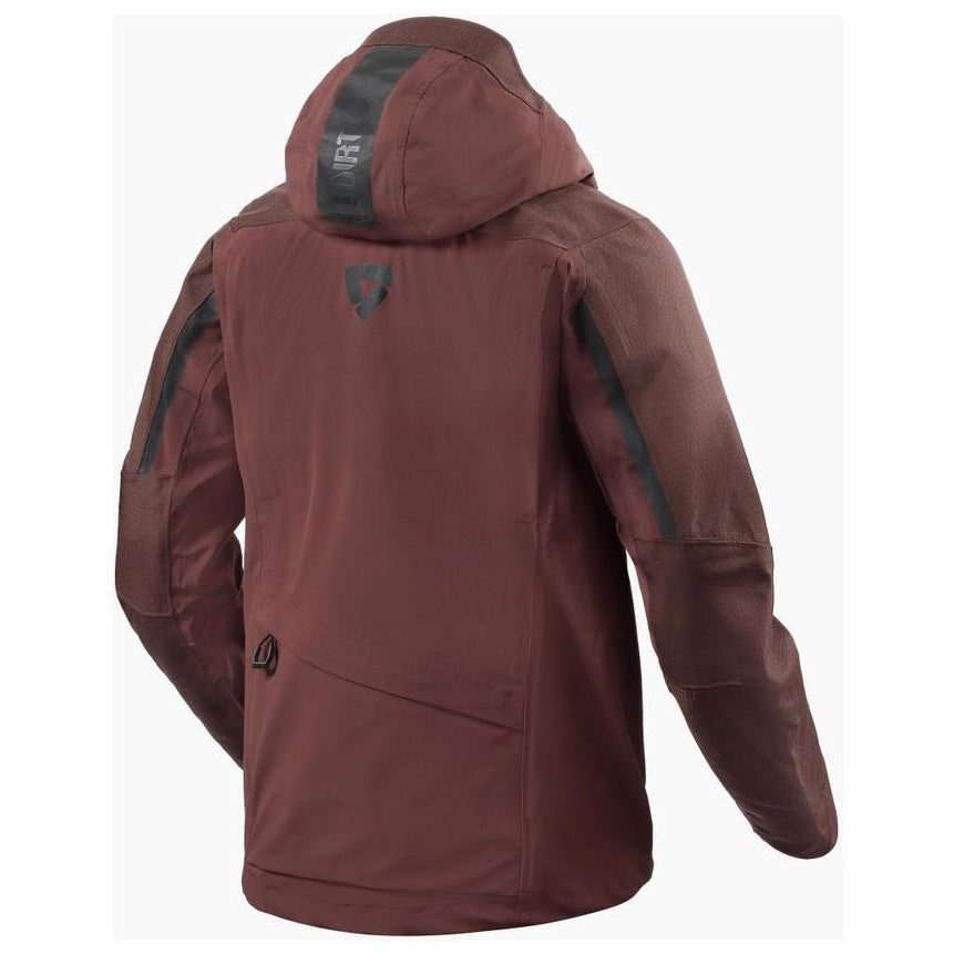 Revit Component 2 H2O Textile Jacket Aubergine - rear view