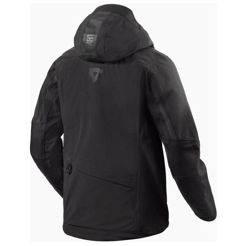 Revit Component 2 H2O Textile Jacket Black - rear view