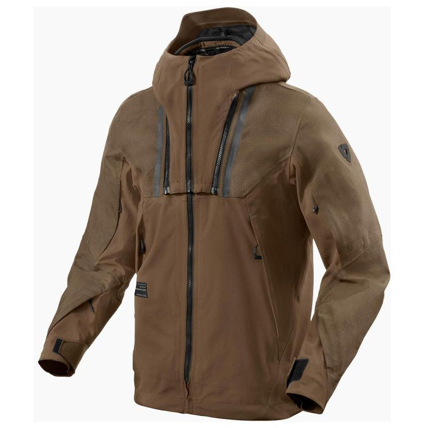 Revit Component 2 H2O Textile Jacket Brown - front view