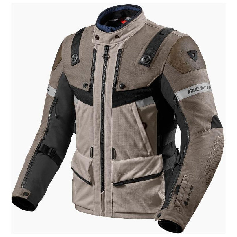 Revit Defender 3 Gore-Tex Jacket Sand / Black - front view