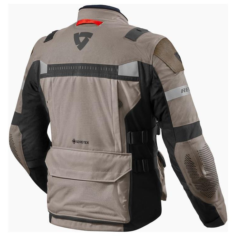 Revit Defender 3 Gore-Tex Jacket Sand / Black - rear view