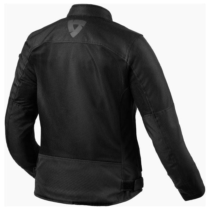 Revit Eclipse 2 Ladies Mesh Textile Jacket Black - rear view