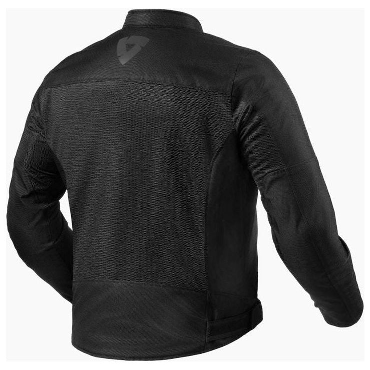 Revit Eclipse 2 Mesh Textile Jacket Black - rear view