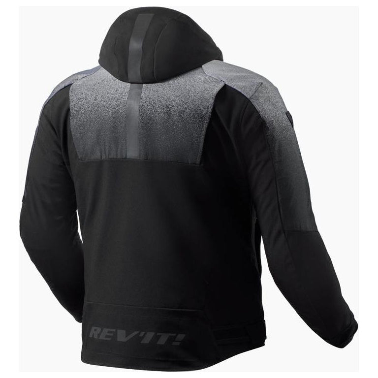 Revit Epsilon H2O Textile Jacket Black / Grey - rear view