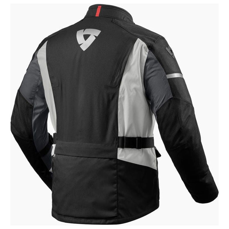 Revit Horizon 3 H2O Textile Jacket Black / Red - rear view