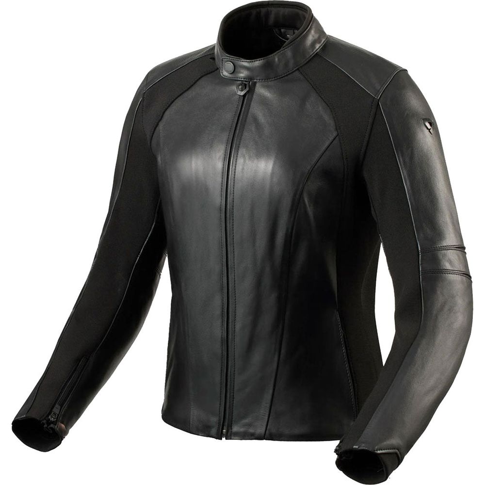 Revit Maci Ladies Leather Jacket Black