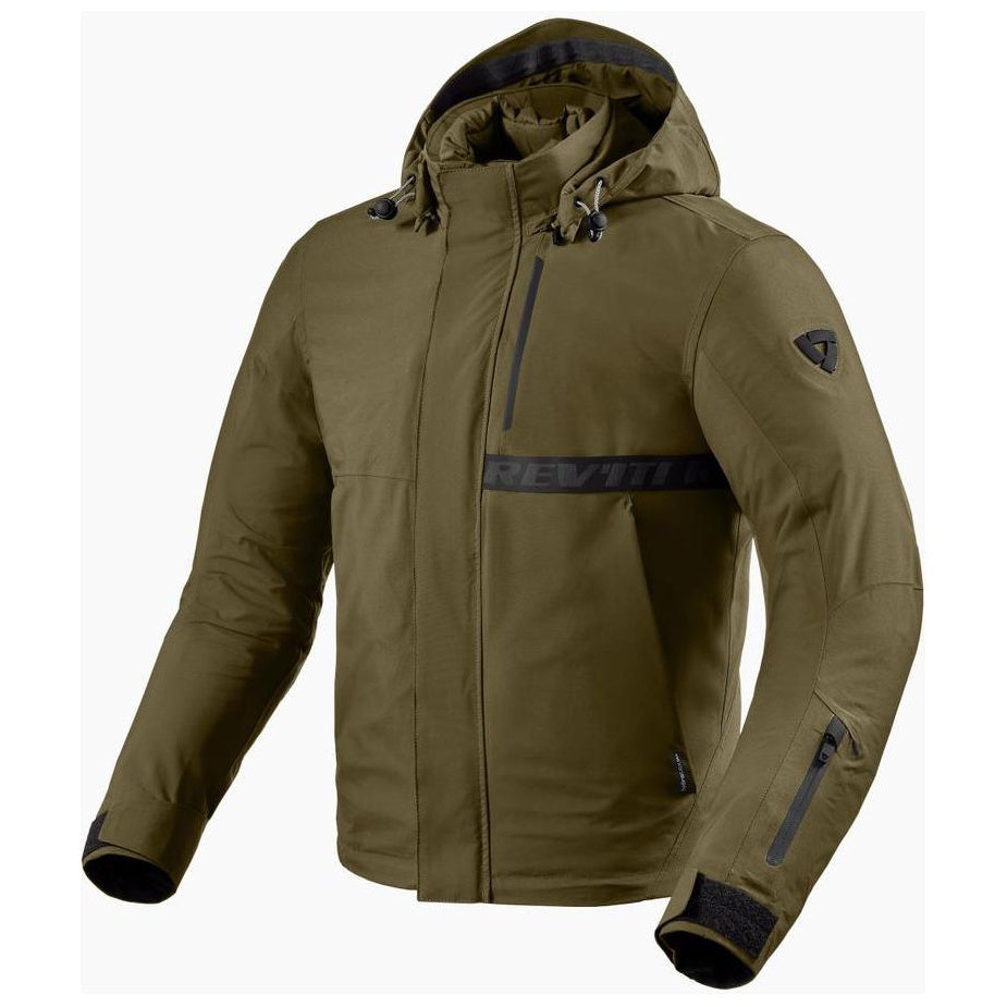Revit Montana H2O Textile Jacket Dark Green - front view