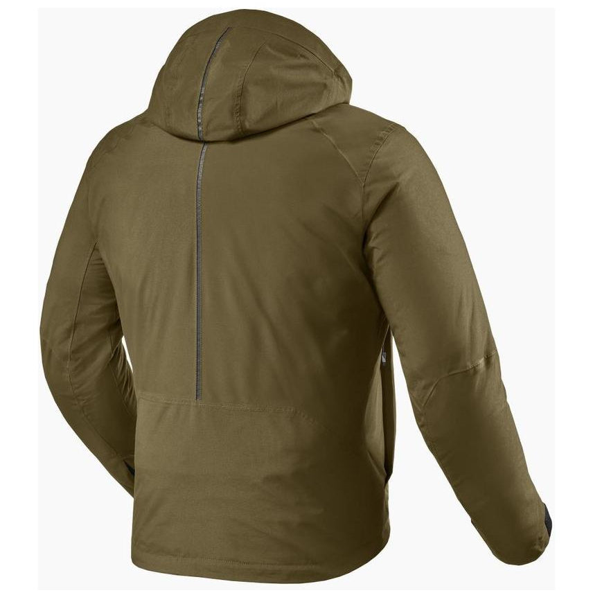 Revit Montana H2O Textile Jacket Dark Green - rear view