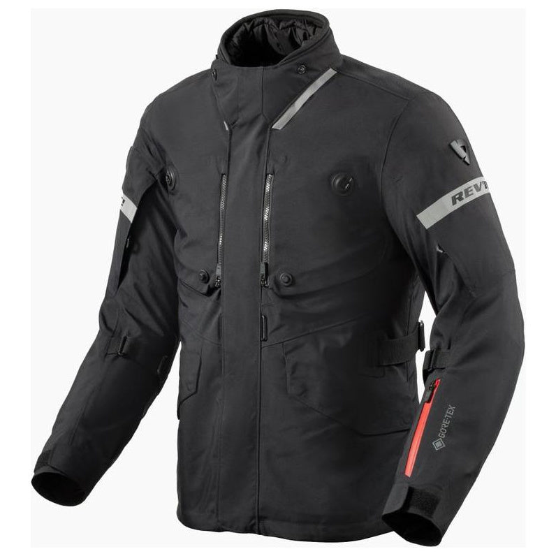 Revit Neptune 3 Gore-Tex Jacket Black - front view