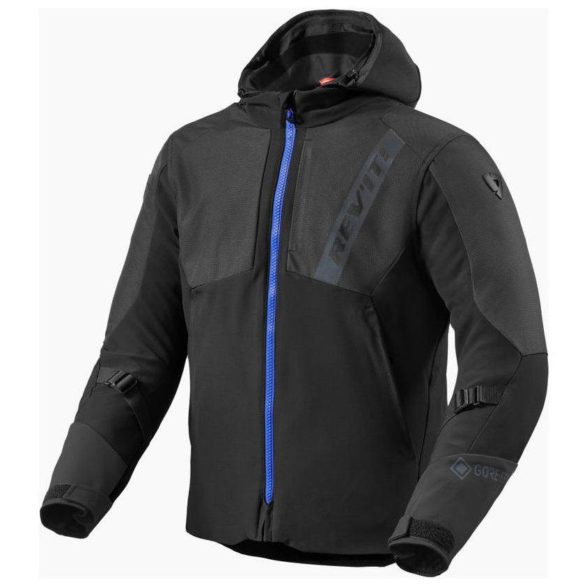 Revit Potential Gore-Tex Jacket Anthracite / Black - front view