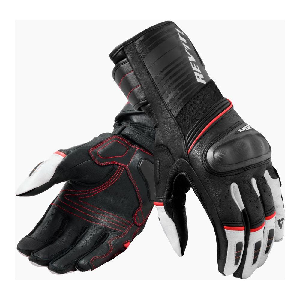 Revit RSR Leather Gloves Black/White FREE Delivery, 365 Day Returns