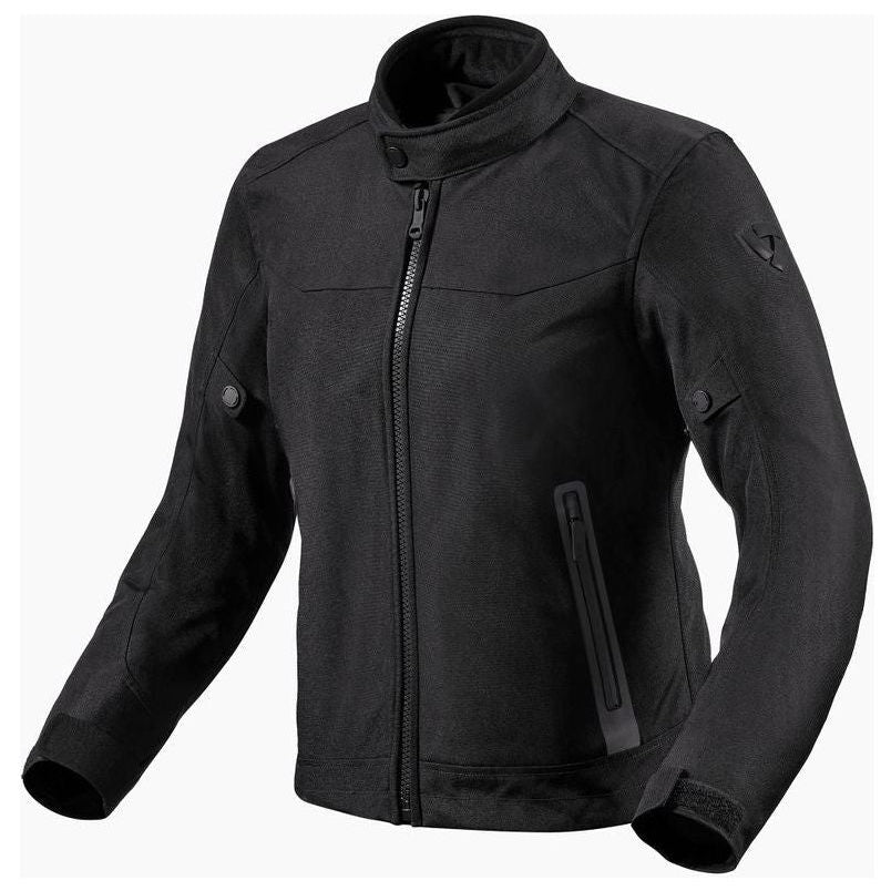 Revit Shade H2O Ladies Textile Jacket Black - front view