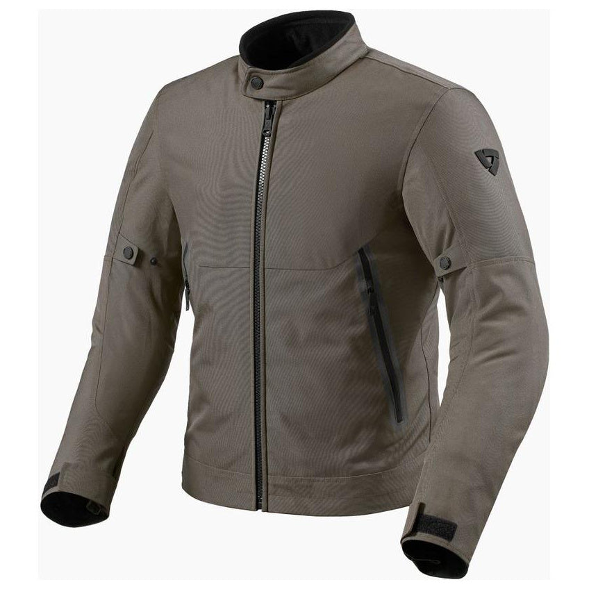 Revit Shade H2O Textile Jacket Dark Green - front view