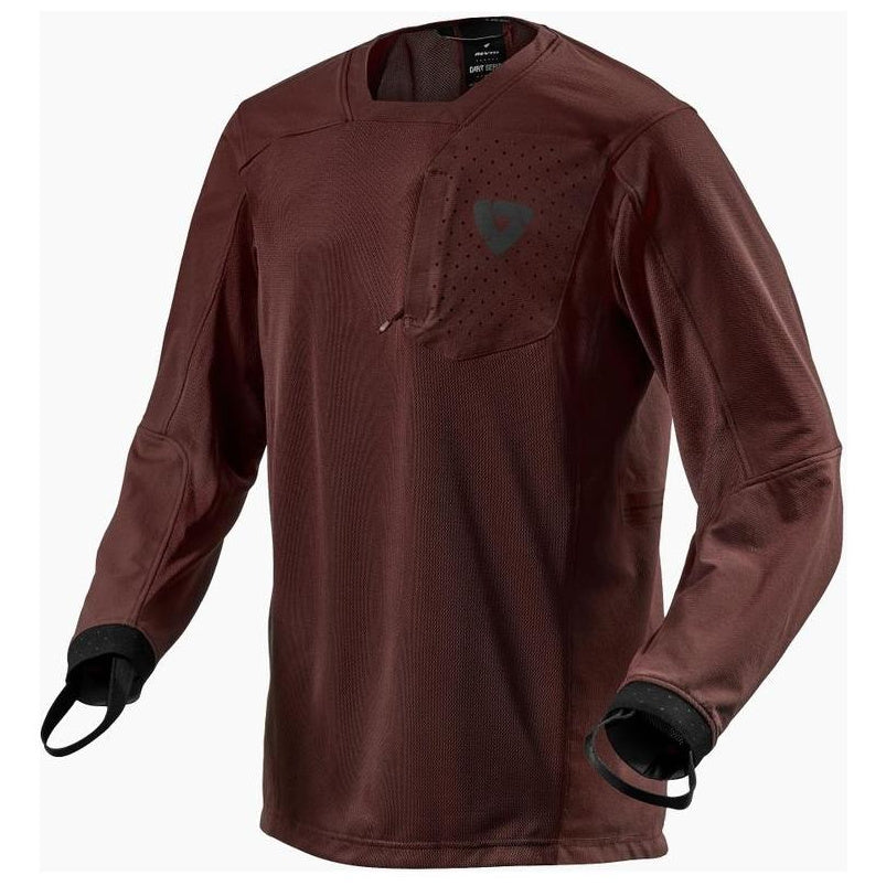 Revit Sierra MX Jersey Aubergine - front view