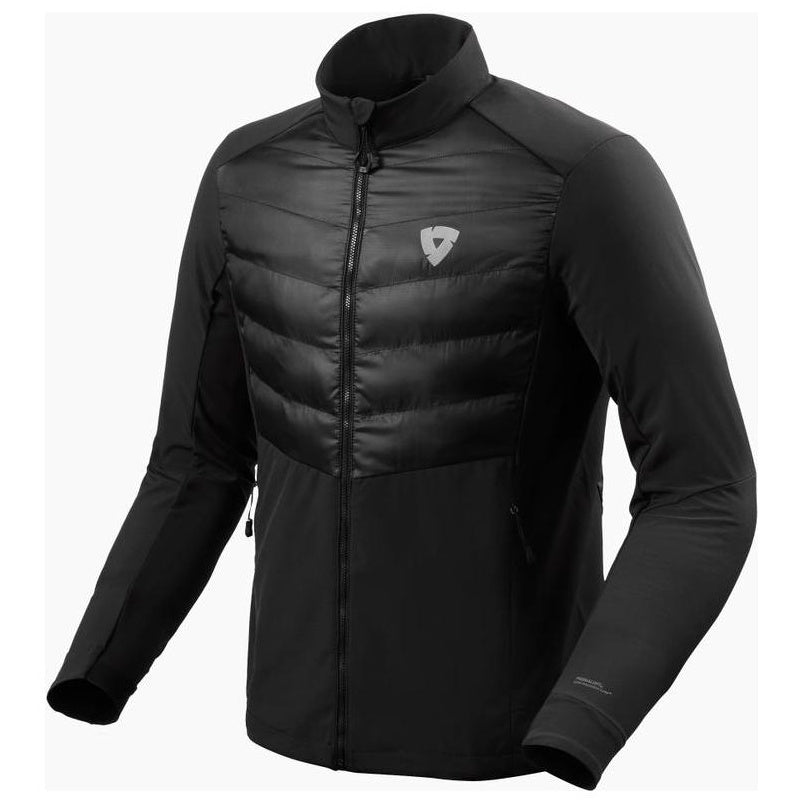 Revit Storm 2 Windbreaking Mid Layer Jacket Black - front view