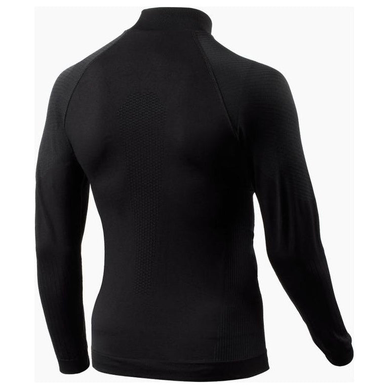 Revit Thermic Long Sleeves Base Layer Top Black, rear view