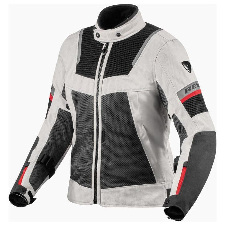 Revit Tornado 4 H2O Ladies Textile Jacket Silver / Black, front view