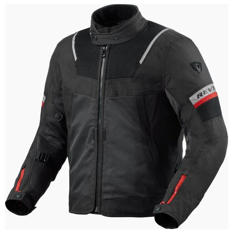 Revit Tornado 4 H2O Textile Jacket Black / Anthracite, front view