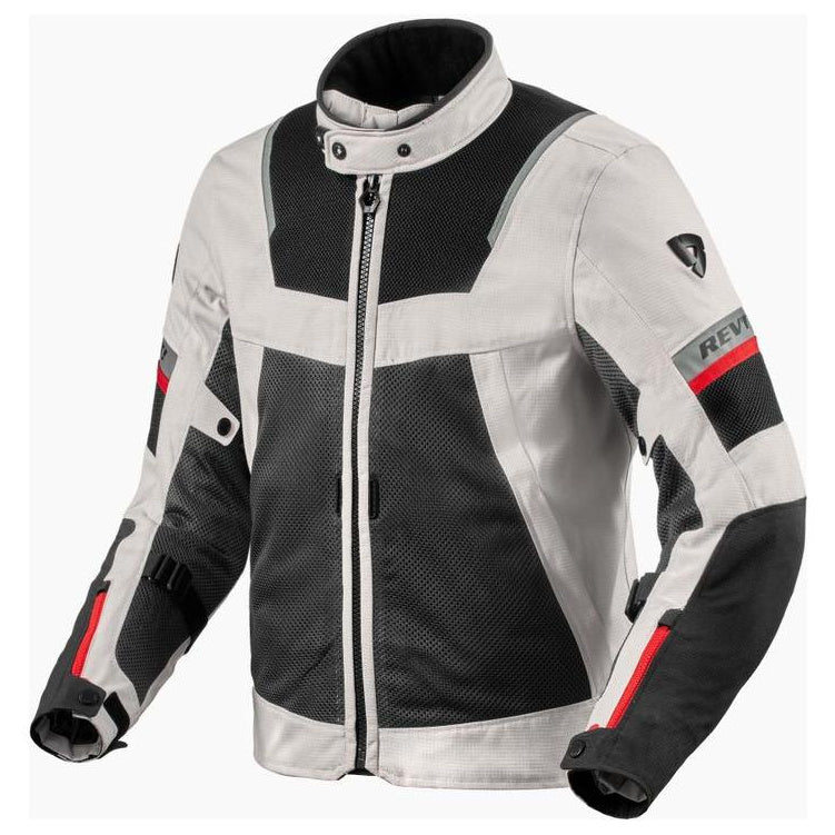Revit Tornado 4 H2O Textile Jacket Silver / Black, front view