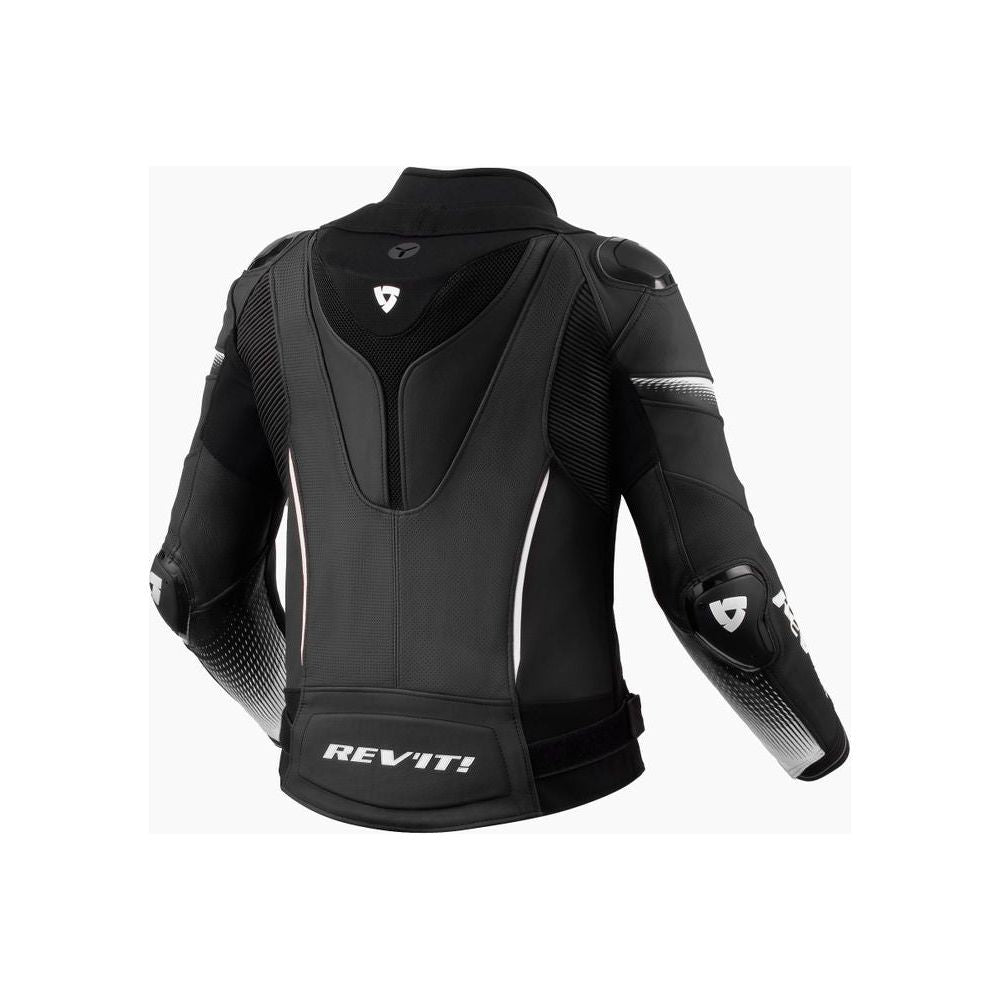 Revit Xena 4 Pro Ladies Leather Jacket Black / White