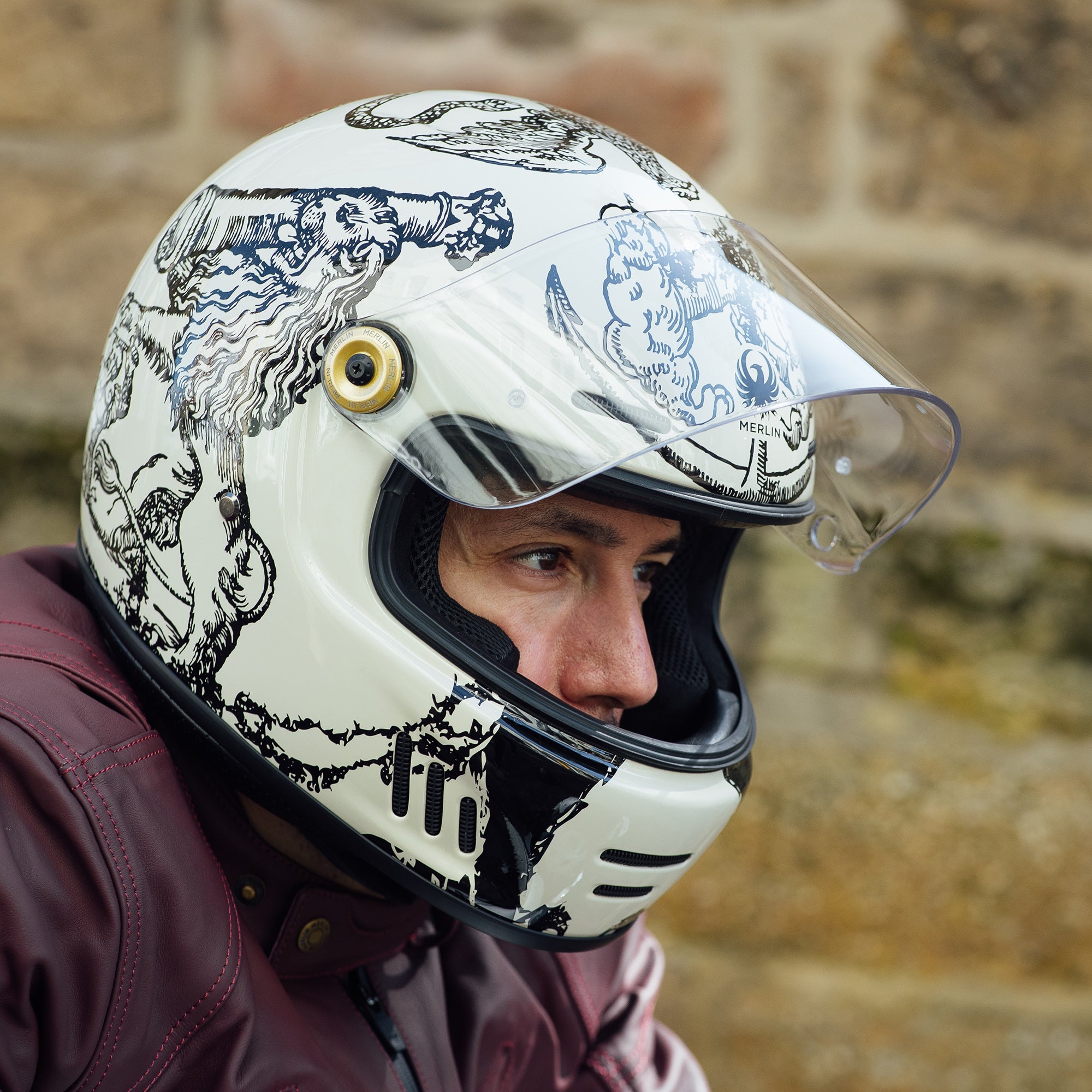 Merlin Revival Versus Off-White FREE UK Delivery, FREE 365 Day Returns | Moto Central