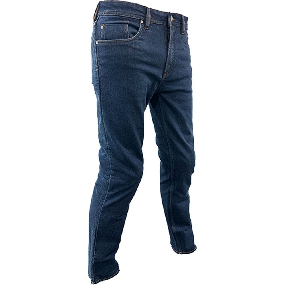 Richa Henderson Riding Denim Jeans Dark Blue
