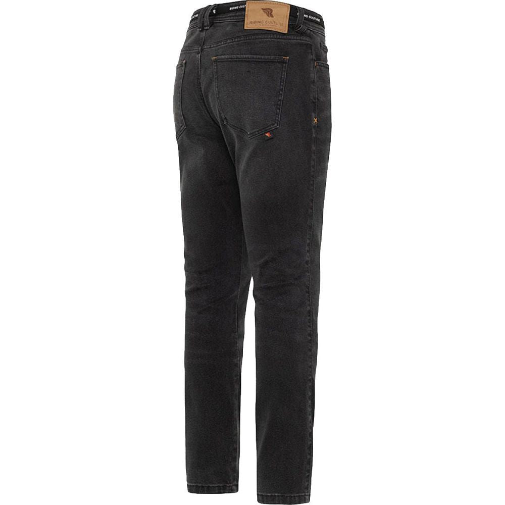 Riding Culture Tapered Slim Fit Denim Jeans Black