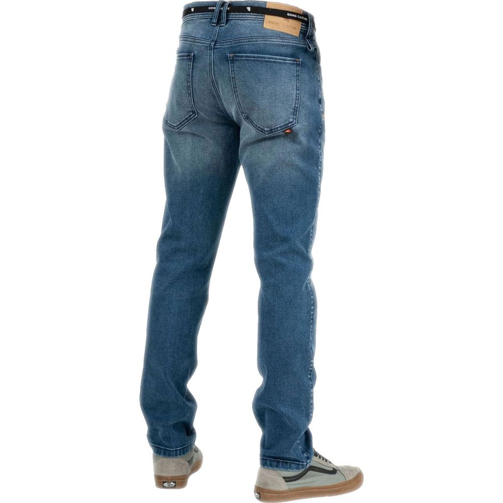 Riding Culture Tapered Slim Fit Denim Jeans Light Blue
