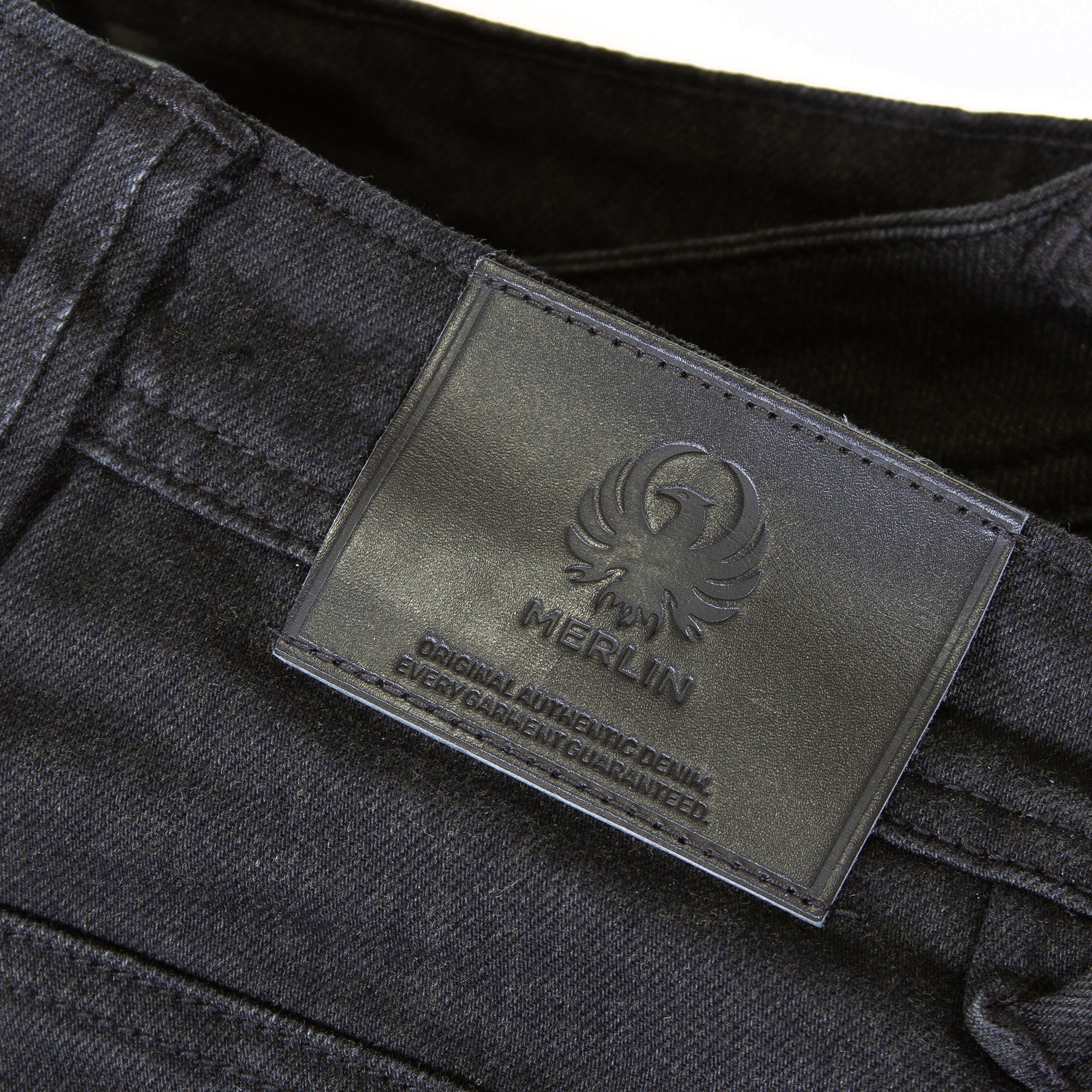 Merlin Rivington D3O Denim Jeans Black